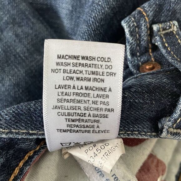 Lucky‎ Brand Men's 361 Vintage Straight 29/30 Jeans Dark Wash. - Picture 9 of 10